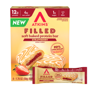 Strawberry Filled High Protein Soft Baked Bars